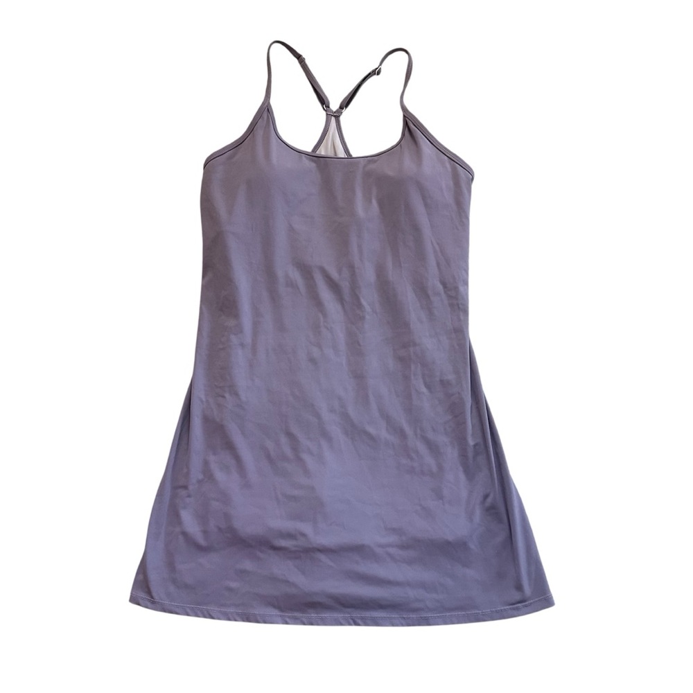 CRZ YOGA Racerback Tank Top Built-In Bra Lavender Purple Size M Athletic